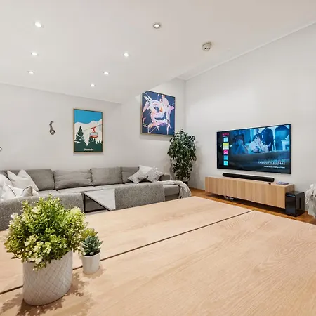 Appartement 12-guest - Self Check-in - Large Smart Tv -