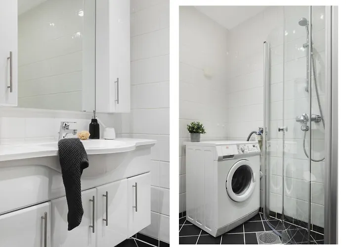 아파트 12-guest - Self Check-in - Large Smart Tv - 베르겐